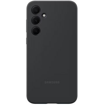 Samsung Capac protectie spate Silicon Black pentru Galaxy A35 5G