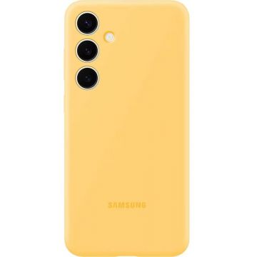 Samsung Capac protectie spate Silicon Yellow pentru Galaxy S24 Plus