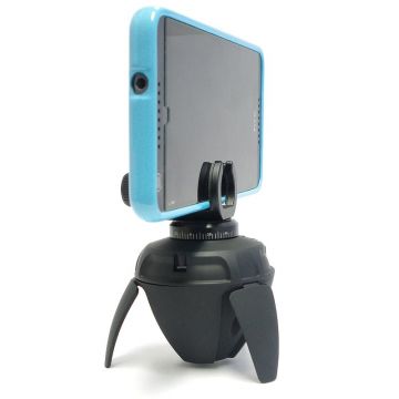 Stativ rotativ imagini panoramice 360 grade bluetooth, control telecomanda