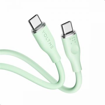 Voltme Powerlink Moss Series CTC 3A/60W 1,0m (verde) - cablu de încărcare