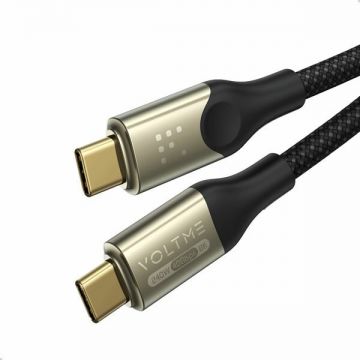 Voltme Powerlink Utron Series CTC 5A/240W 1,2m (negru) – cablu de încărcare