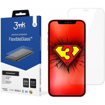 3MK Folie de protectie 3MK FlexibleGlass pentru Apple iPhone 12 / Apple iPhone 12 Pro, Sticla Flexibila, 7H