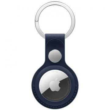 Apple AirTag FineWoven Key Ring pentru AirTag Apple - Deep Blue