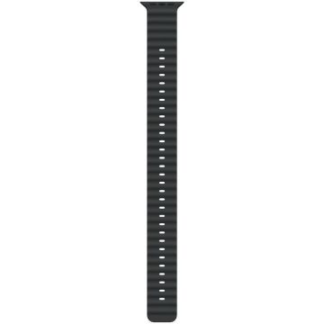 Apple Apple Watch 49mm Band:  Black Ocean Band Extension - Black Titanium Finish