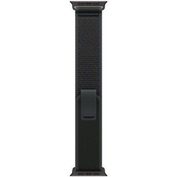 Apple Apple Watch 49mm Loop:  Black Trail Loop - S/M - Black Titanium Finish