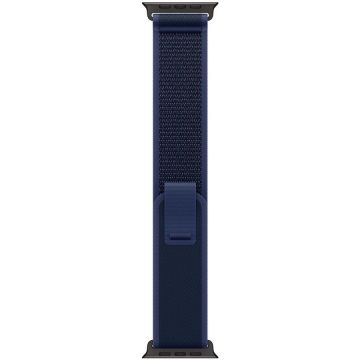 Apple Apple Watch 49mm Loop:  Blue Trail Loop - M/L - Black Titanium Finish