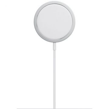 Apple Incarcator wireless Apple MagSafe, USB-C, 15W,  Alb