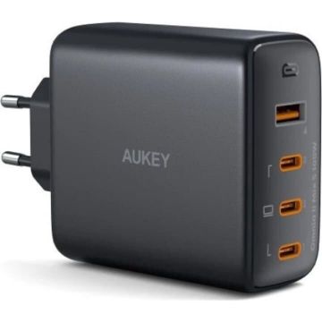 AUKEY Incarcator, Aukey PA-B7S BK, 100W USB-C, negru