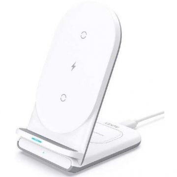 AUKEY Incarcator auto AUKEY, Aircore Series, 2-In-1Wireless Charging Stand