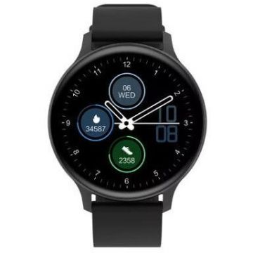 Canyon Smartwatch Canyon Badian SW-68, Display TFT 1.28, Bluetooth, Waterproof IP68, Android/iOS Negru