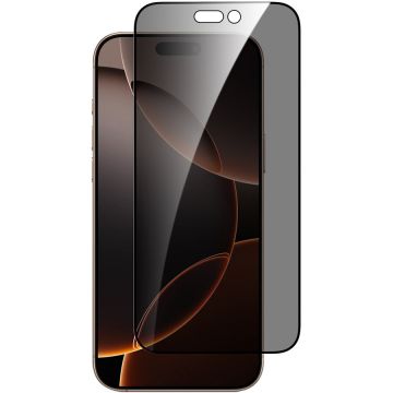 Dviced Dviced Privacy tempered glass screen protector edge to edge for iPhone 16 Pro with applicator