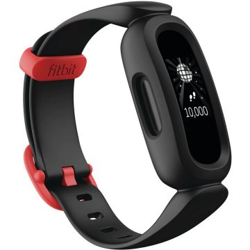 Fitbit Bratara fitness Fitbit Ace 3 pentru copii, negru-rosu
