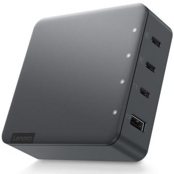 Lenovo Incarcator laptop mobil Lenovo Go, Multiport, 130W