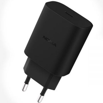 Nokia Incarcator retea Nokia, 33W, USB-C, fara cablu, Negru
