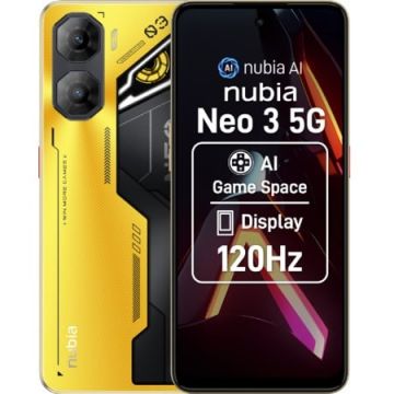 Nubia Neo 3, 8+12GB RAM, 256GB, 5G, Titanium Gold