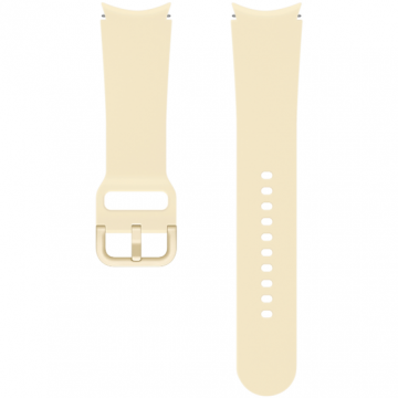 Samsung Curea de schimb Samsung ET-SFR87LUEGEU pentru Samsung Galaxy Watch 4, M/L, Bej