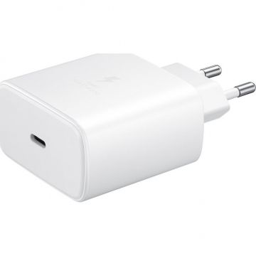 Samsung Incarcator Samsung Super Fast Travel Charger, 45W, USB-C, White