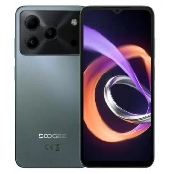 Telefon Mobil Doogee Note 56 Plus, Verde, 4G, 6.56   HD+ IPS 90Hz, 48GB RAM (6GB + 42GB Extensibili), 256GB ROM, 50MP, Android 16, Unisoc T7225, Gemini AI, NFC, 6150mAh, 18W, Dual SIM