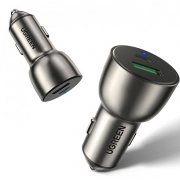 Ugreen Incarcator Auto 2xUSB-A, QC 3.0, 42.5W - Ugreen (60980) - Dark Blue
