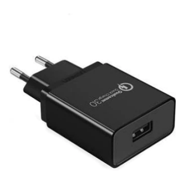 Ugreen Incarcator de perete UGREEN, QC 3.0, 18W, negru, 1xUSB-A