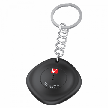 Verbatim SmartTag Verbatim My Finder Tracker, Bluetooth, compatibil Apple, Negru