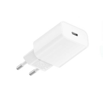 Xiaomi Incarcator retea XIAOMI BHR4927GL, 20W, Power Delivery (PD), Quick Charge 3.0, USB C, Alb