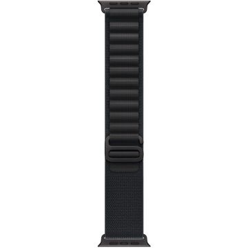 Apple Apple Watch 49mm Loop:  Black Alpine Loop - Large - Black Titanium Finish
