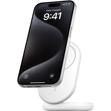 Belkin Belkin BOOSTCHARGE Qi2 15w Magnetic Stand - White