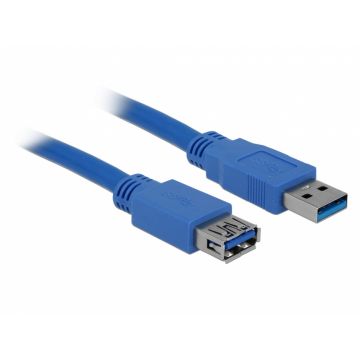 Cablu prelungitor USB 3.0 T-M 2m, Delock 82539