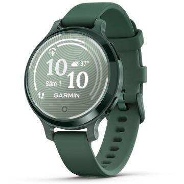 GARMIN Ceas Garmin Lily 2 Active, display AMOLED, memorie 8GB, autonomie pana la 9 zile, rezistanta la apa pana la 5 ATM, verde