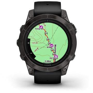 GARMIN Ceas inteligent Garmin Epix Pro (Gen 2),  Sapphire Edition, 3.3 cm,1.3,  AMOLED, 47 mm, Digital,416 x 416 pixels, Touchscreen, Negru