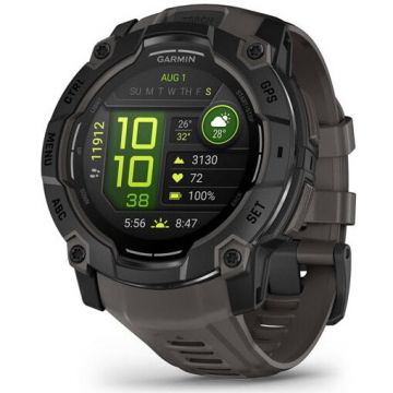 GARMIN Smartwatch Garmin Instinct 3, 50mm, AMOLED, Negru, curea Charcoal