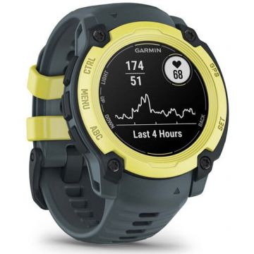 GARMIN Smartwatch Garmin Instinct E, 40 mm, curea Twilight, Electric Lime
