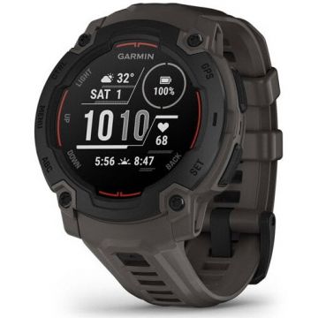 GARMIN Smartwatch Garmin Instinct E, 45 mm, Negru, curea Charcoal