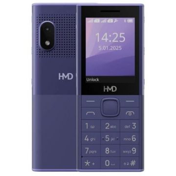 HMD Telefon mobil HMD 150 Music (TA-1703), 8MB RAM, 32GB, Dual SIM, 3G, Violet