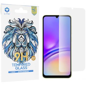 LITO Folie sticla pentru Samsung Galaxy A05 / A05s, full glue, Lito, Transparent