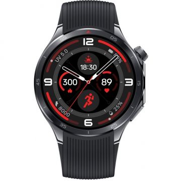 OnePlus Ceas Smartwatch OnePlus Watch 3, 46mm, GPS, NFC, Bluetooth, Wi-Fi, Obsidian Titanium