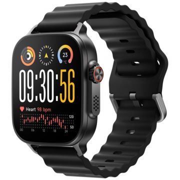 REALME Ceas Smartwatch Realme Watch 5, AMOLED 1.97, NFC, GPS, Negru