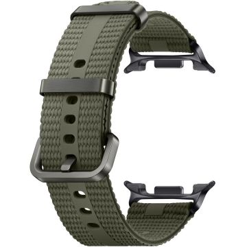 Samsung Curea Smartwatch Samsung Athleisure pentru Galaxy Watch8 / Watch8 Classic (S/M), Green