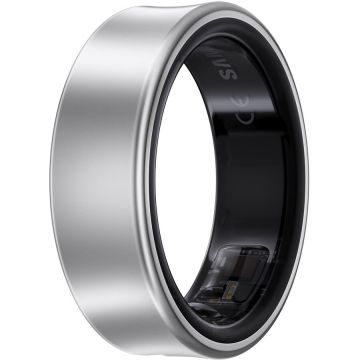 Samsung Inel inteligent Samsung Galaxy Ring, masura 5, Titanium, Argintiu