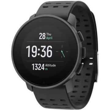 Suunto Smartwatch Suunto 9 Peak PRO All Black, Bluetooth, Bratara Silicon, Rezistenta la apa (Negru)