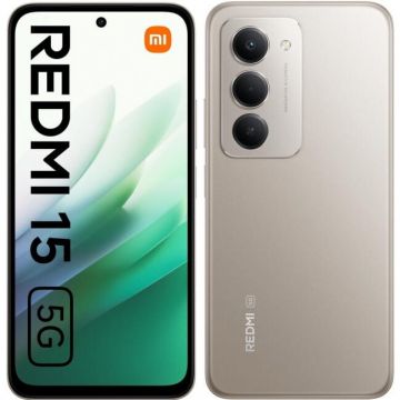 Xiaomi Telefon mobil Xiaomi Redmi 15, 5G, 4GB RAM, 128GB, Dual SIM, Grej