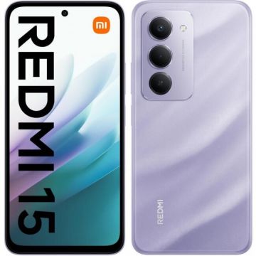 Xiaomi Telefon mobil Xiaomi Redmi 15, 6GB RAM, 128GB, Dual SIM, 4G, LTE, Violet