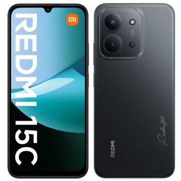 Xiaomi Telefon mobil Xiaomi Redmi 15C, 4GB RAM, 128GB,4G LTE, Dual SIM, Negru