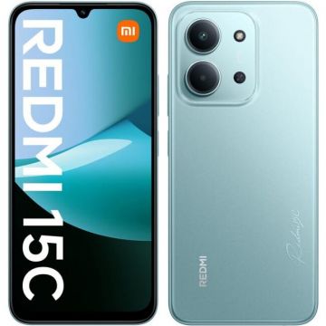 Xiaomi Telefon mobil Xiaomi Redmi 15C, 4GB RAM, 128GB, 4G LTE, Dual SIM, Verde