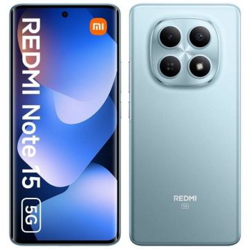 Xiaomi Telefon mobil Xiaomi Redmi Note 15, Dual SIM, 5G, 6GB RAM, 128GB, Albastru
