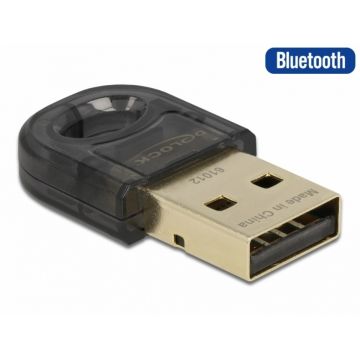 Adaptor USB 2.0 Bluetooth 5.0, Delock 61012