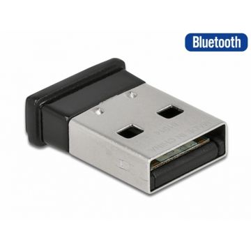 Adaptor USB Bluetooth 5.0 dual mode + EDR + BLE, Delock 61014