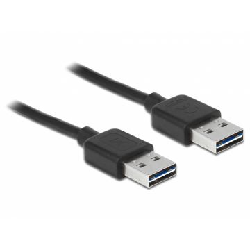 Cablu EASY-USB 2.0-A T-T 3m, Delock 83462