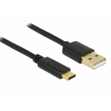 Cablu USB tip C (device) la USB 2.0-A (host) 3m, Delock 85209